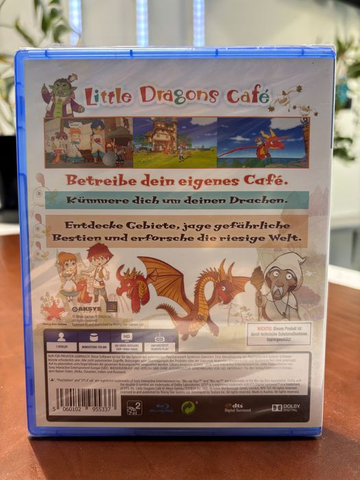 PS4 Nowa Little Dragons Cafe