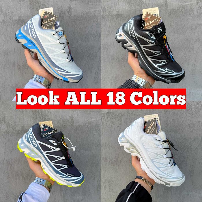 Усі Кольори‼️Кроссовки Salomon XT 6 Expanse Gore Tex Кросівки Саломон Термо 36-45