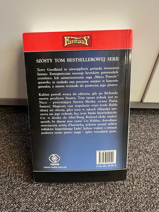 Terry Goodkind Nadzieja pokonanych (Miecz Prawdy, #6)
