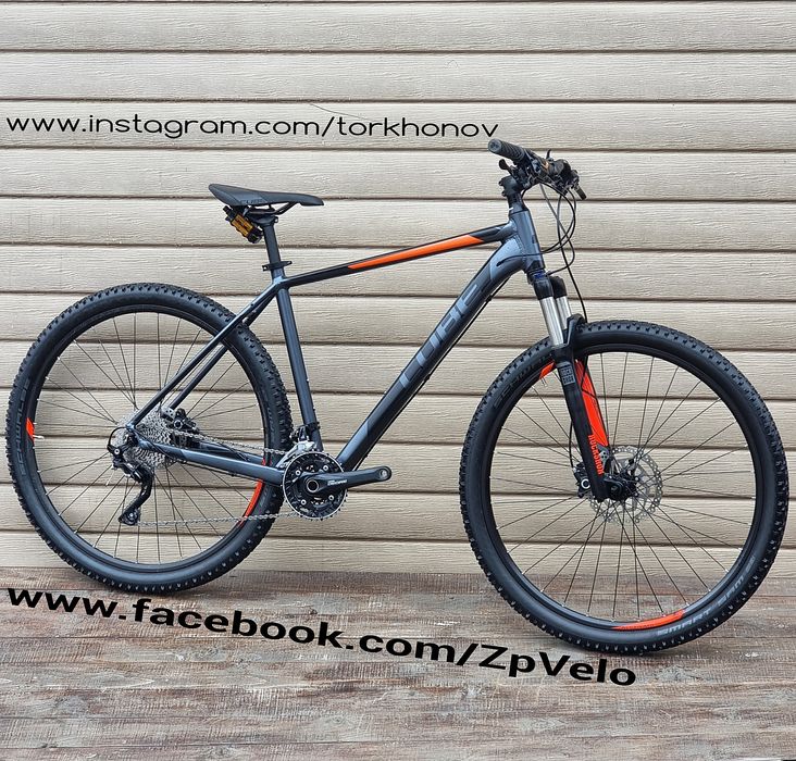 29 CUBE ATTENTION Вилка RockShox AIR Shimano Deore XT 3x10 DISC