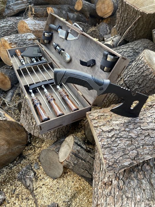 Набір шампурів на подарунок Чоловіку