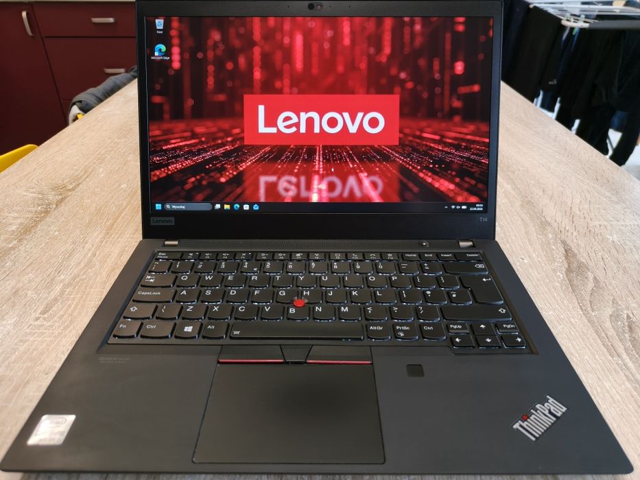 OKAZJA ! Zadbany magnezowy Lenovo T14 Intel i5 10gen 16/256GB NVMe 14"FullHD Win11 Pro bat5h stan bdb USB-C Thunderbolt