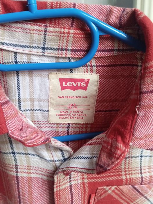 Koszula chłopięca Levi's w kratę 146/152