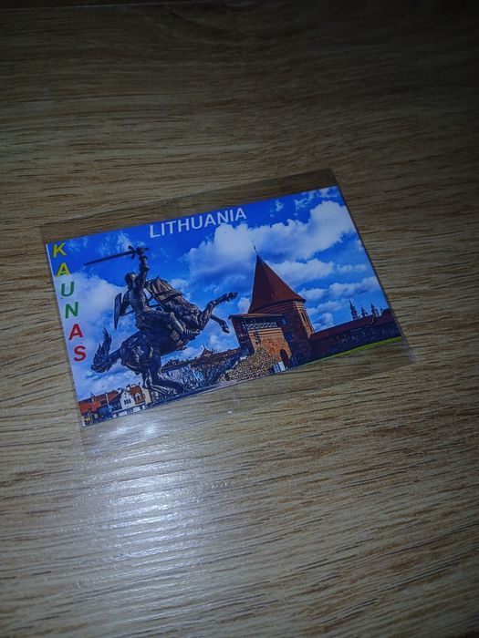 Magnes na lodówkę Kowno - Litwa, Kaunas