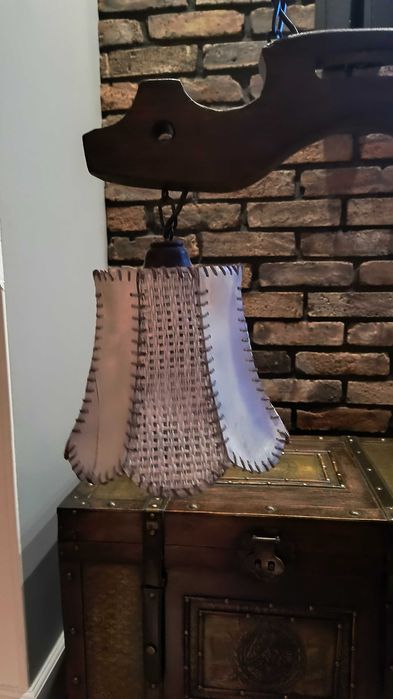 Lampa żyrandol w stylu vintage