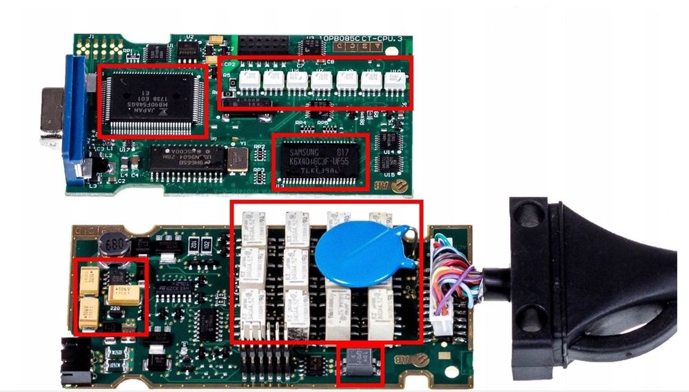 TESTER do PEUGEOT / CITROEN Lexia 3 PL Vcds Delphi autocom