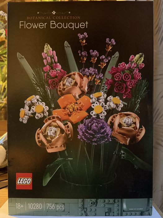 Klocki lego bukiet kwiatow 10280 Lego oryginalne