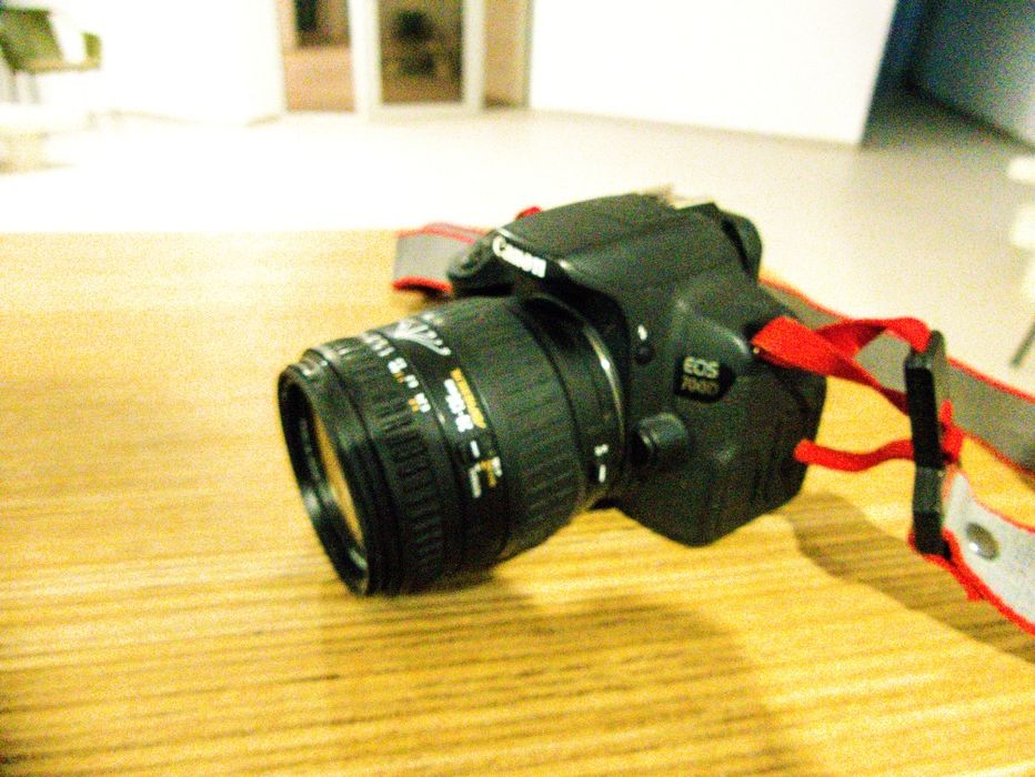 Canon 700d com vários acessórios