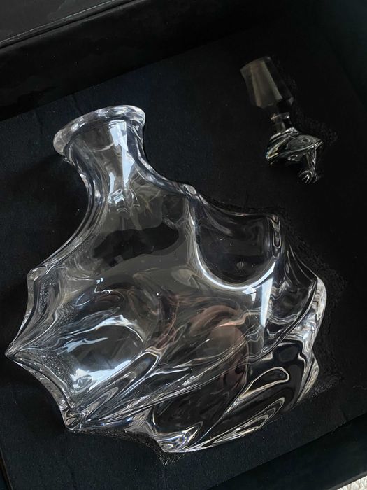 TsukiGlass – karafka / decanter do whisky w pudełku