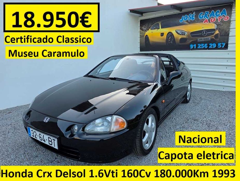 Honda CRX Del-Sol 1.6 Vti 160Cv Nacional 03/1993
