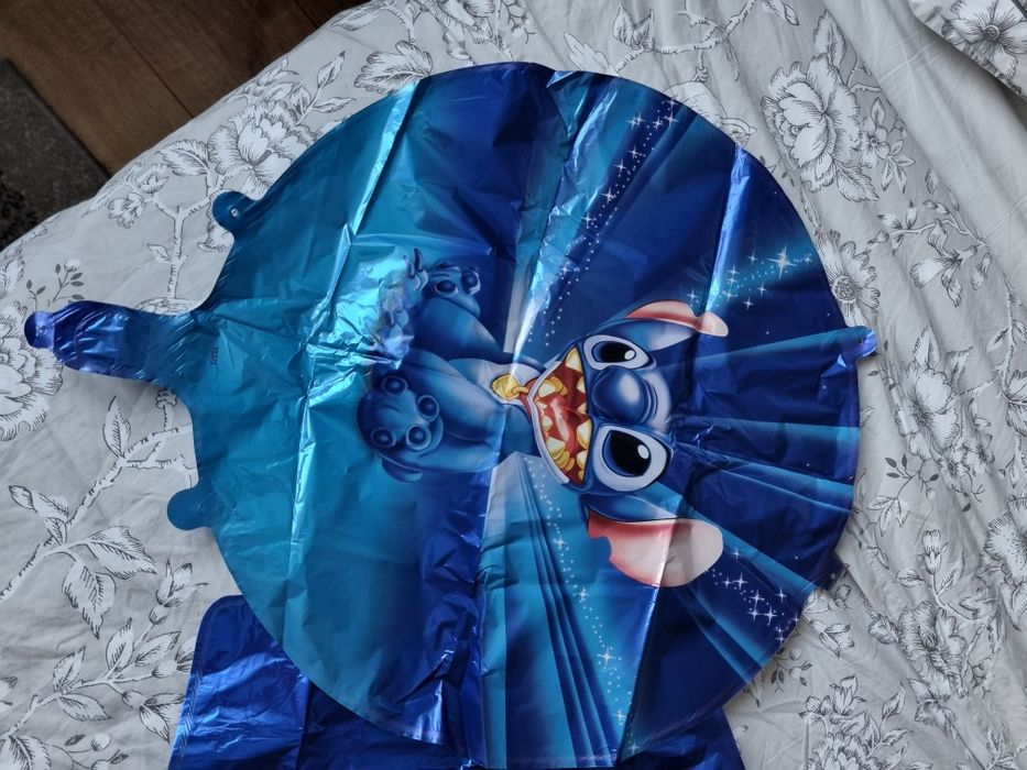 1. Stitch! Nowe balony foliowe 2 szt. Niebieskie!