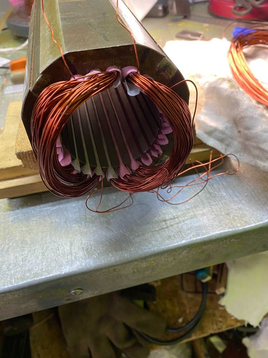 Перемотка-ремонт електродвигателей насосов 220V,380V