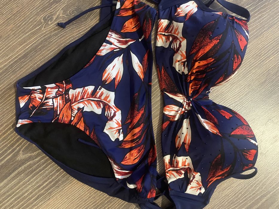 Синій купальник 54 р