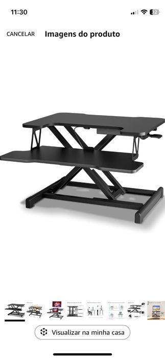 Standing Desk Converter - Height-Adjustable Sit-Stand Desk