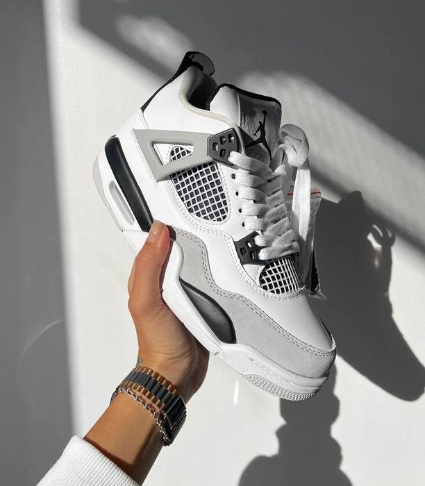 nike air jordan 4 retro military black - купити чоловіче