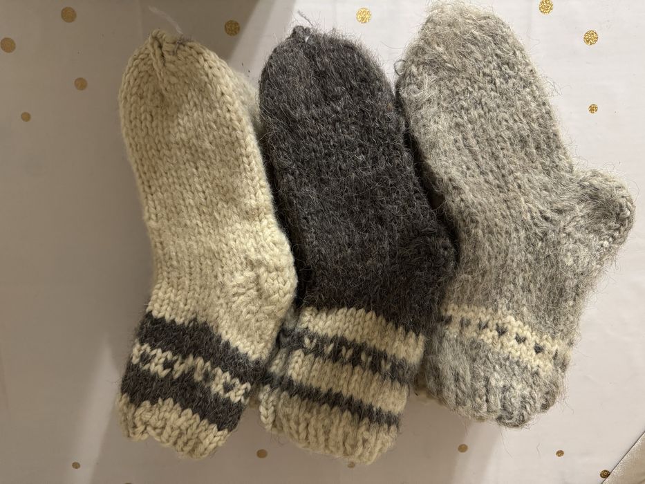 Гетри , носки, шкарпепки , капці, тапки вовняні