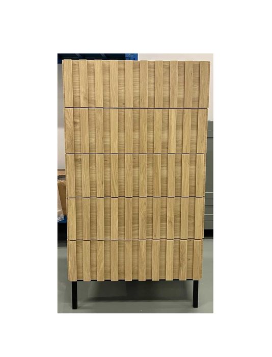 Nowa komoda / BAMBUSOWA / regał / szafka / szuflada / 60x34x110/ W207!
