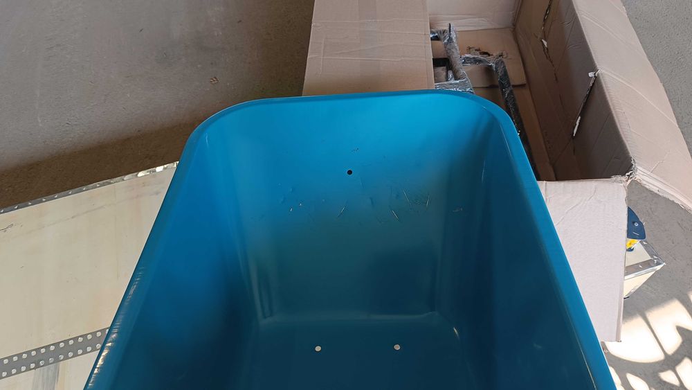 Taczka Budowlana do Ogrodu Powystawowa jednokołowa do 250 kg