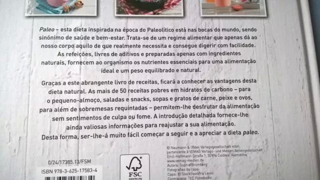 Paleo - As melhores receitas (portes incluídos)