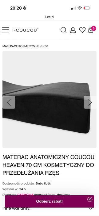 Łóżko i-coucou z materacem anatomicznym 80cm