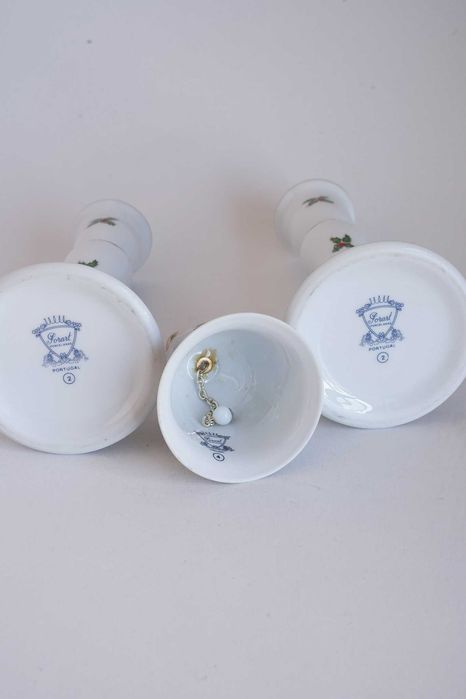 Conjunto de Natal - porcelana Porart