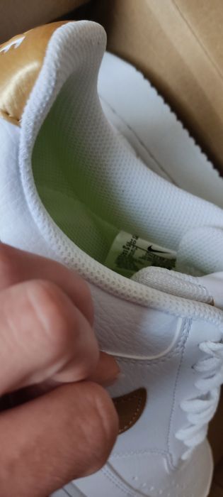 Nowe Nike 42 Court vision białe złota łyżwa