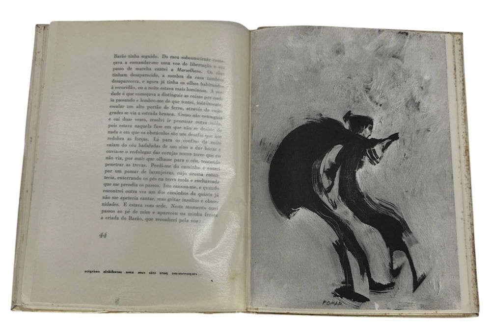 O BARÃO – Branquinho da Fonseca | Edição Numerada (1959) | Assinado pelo Autor | Manuscrito do Pai | Júlio Pomar