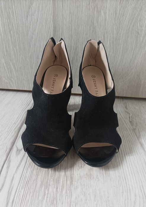 Eleganckie sandały Jenny Fairy 38/ Na słupku 9 cm
