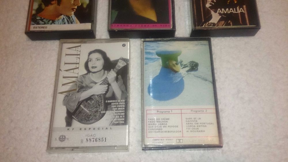 amália rodrigues, ada castro, frei hermano, câmara (cassetes) fado