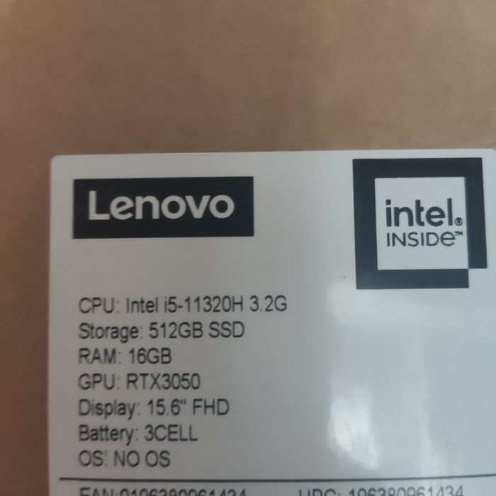 Ноутбук Lenovo IdeaPad Gaming 3 15IHU6