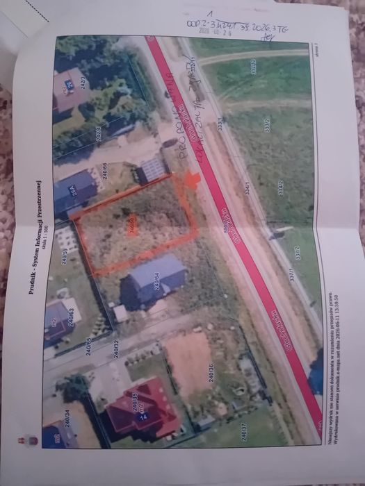 Dzałka budowlana Łąka Prudnicka
