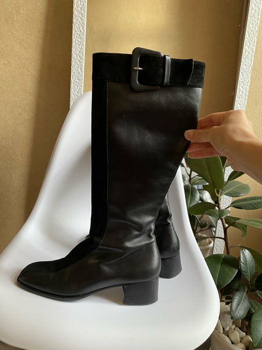 Кожаные сапоги люкс сегмент Vero Guoio Italy 41 (26cm., 26.5)