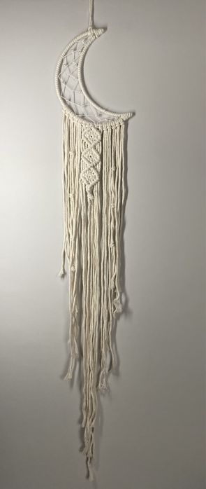 Makrama księżyc łapacz snów