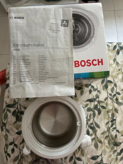 Máquina de gelados BOSCH