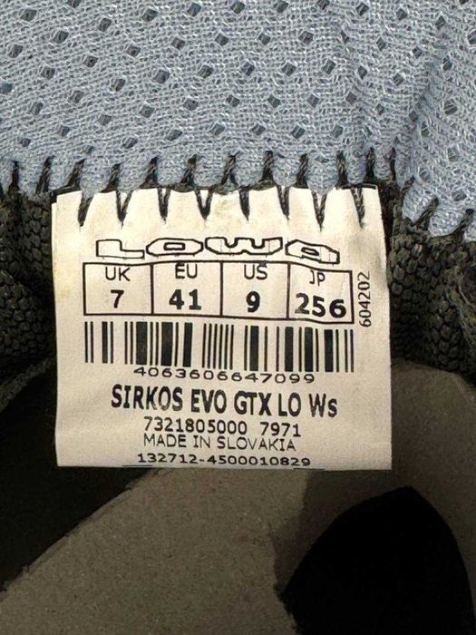 Кросівки LOWA Sirkos Evo GTX LO (41)