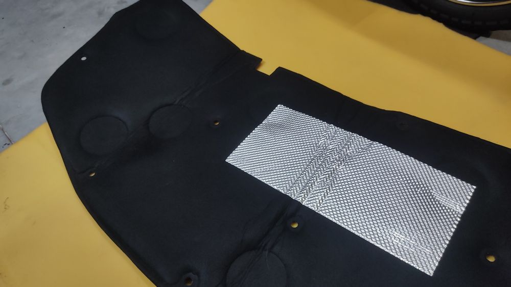 Isolamento térmico Mercedes Classe A