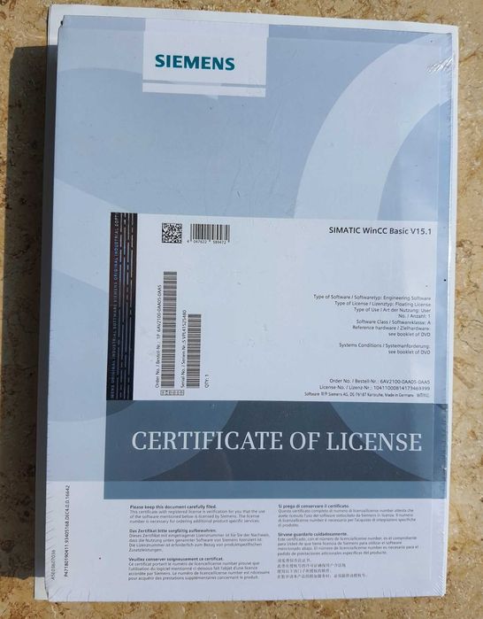 Soft Siemens Win CC Basic V15.1