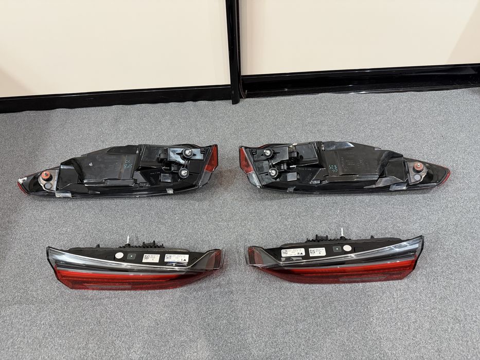 BMW 4 G22, G26, ліхтарі, фонарі, Європа, жовтий поворот