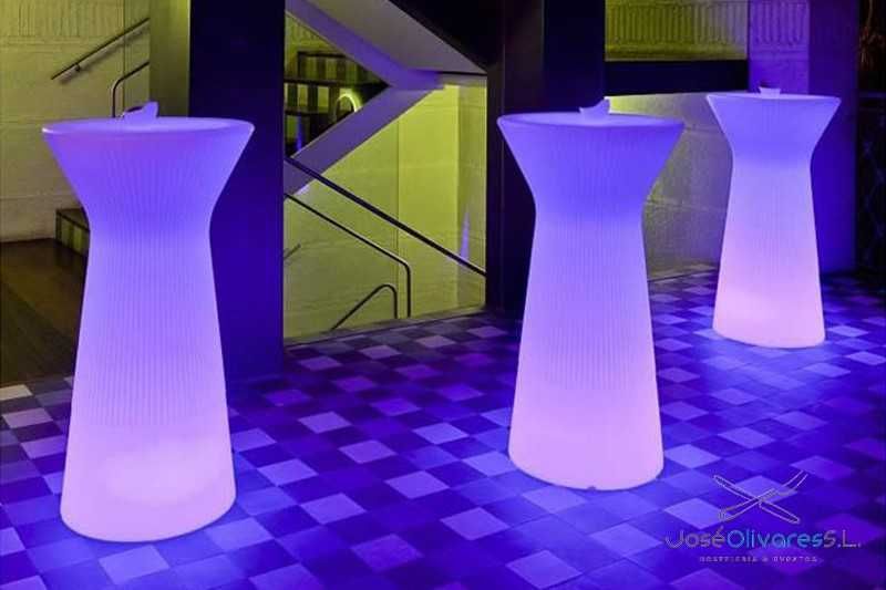 Bares led mesas led vasos led