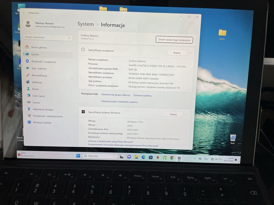 Microsoft Surface Pro 4