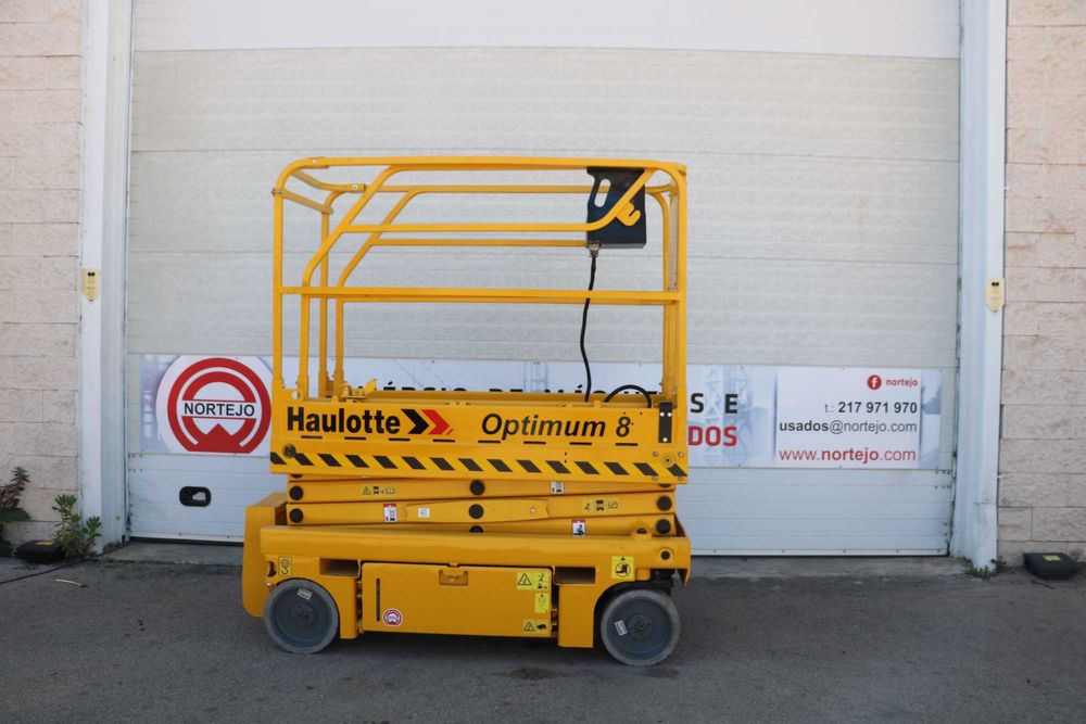 Plataformas Elevatórias Tesoura Elétricas 8mt Recondicionadas Estreita