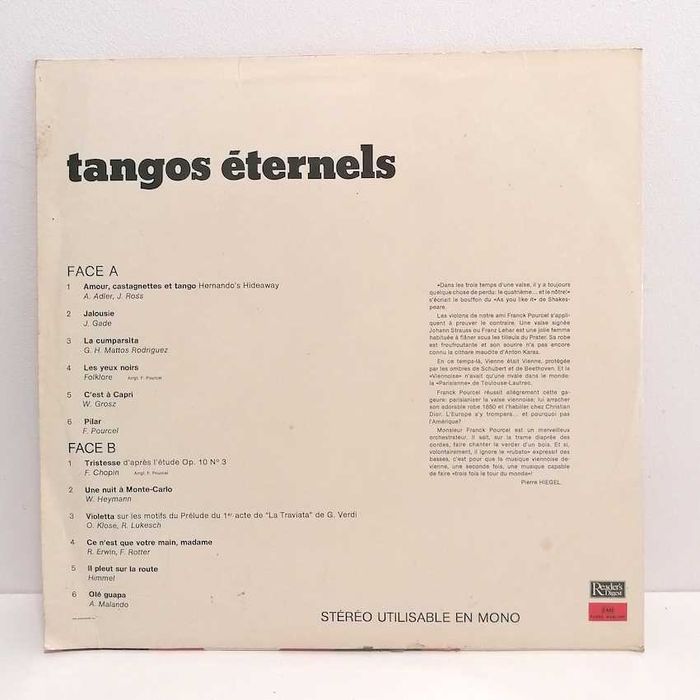 Franck Pourcel – Tangos Éternels