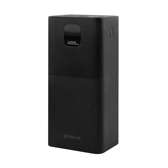 Зовнішній акумулятор повербанк для телефона Power Bank PROOVE 22.5W 40000mAh павербанк портативна батарея