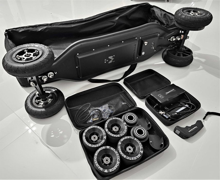 Longboard deska elektryczna Majestic board surfer