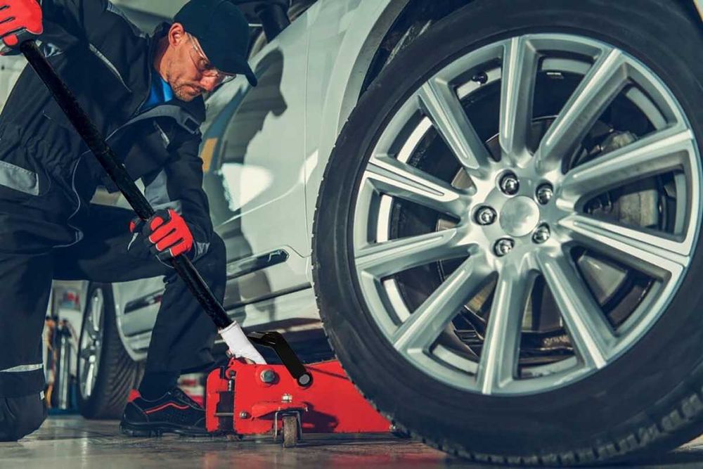 PODNOŚNIK SAMOCHODOWY Hydrauliczny Lewarek Żaba Niskoprofilowy 3,5T