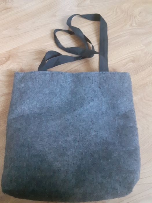 Torba filcowa szara