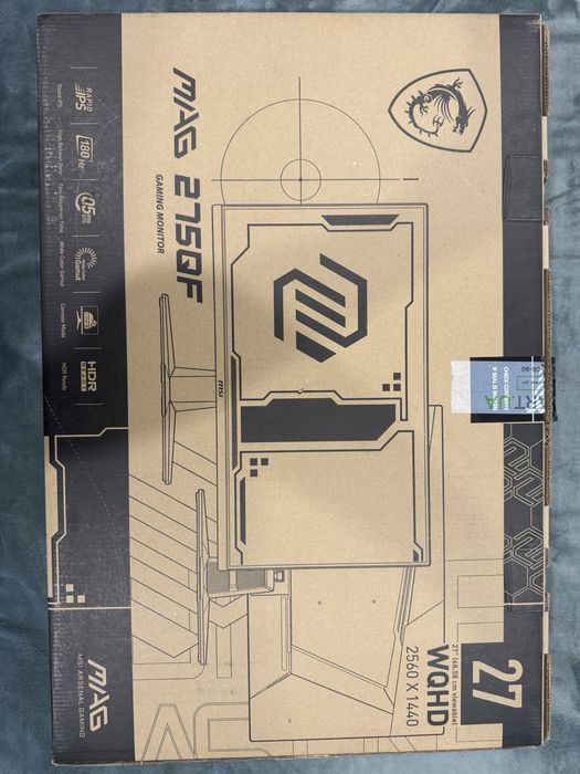Монітор MSI 2K MAG 275QF