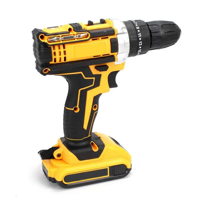 Аккумуляторный шуруповерт 24V с набором инструментов + 2 АКБ