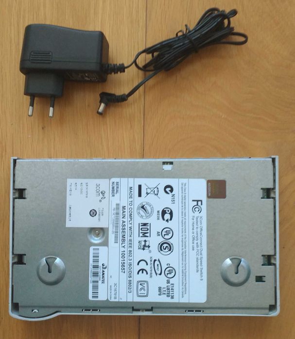 Switch 3Com officeconnect dual speed switch 8 em excelente estado64551468734467123