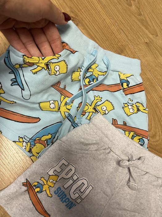 Sinsay The Simpsons 2 szt spodenek szortów chłopięcych